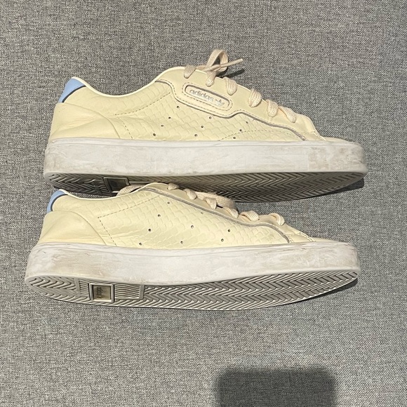 adidas originals Wmns Sleek Ecru size 7 - Picture 5 of 7